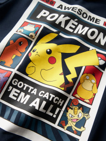 NAME IT Pokemon Sweatshirt Du Navy Blazer